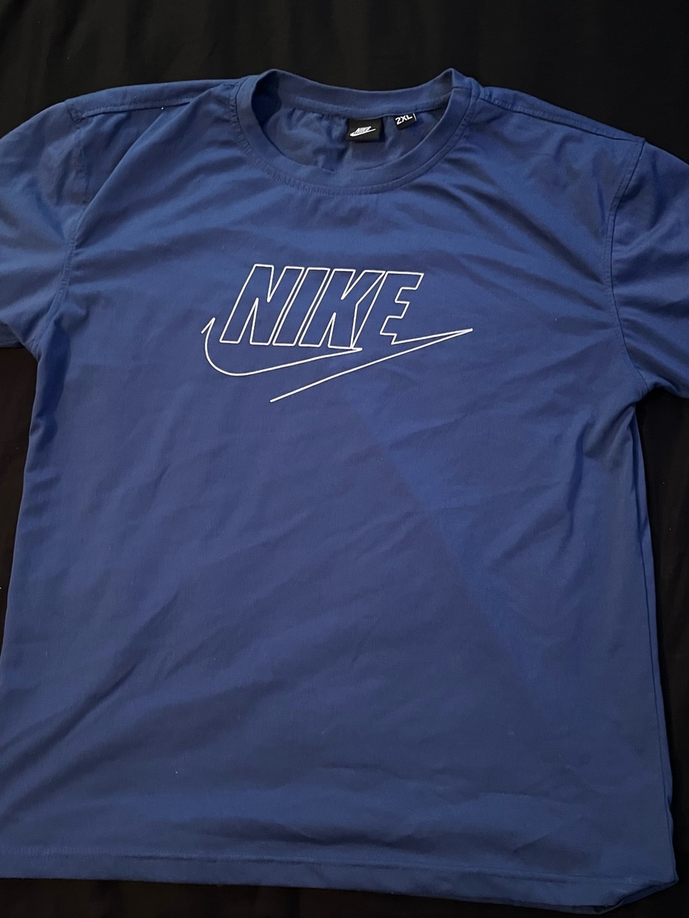 Nike Men’s Royal Blue Logo Short Sleeve Tee